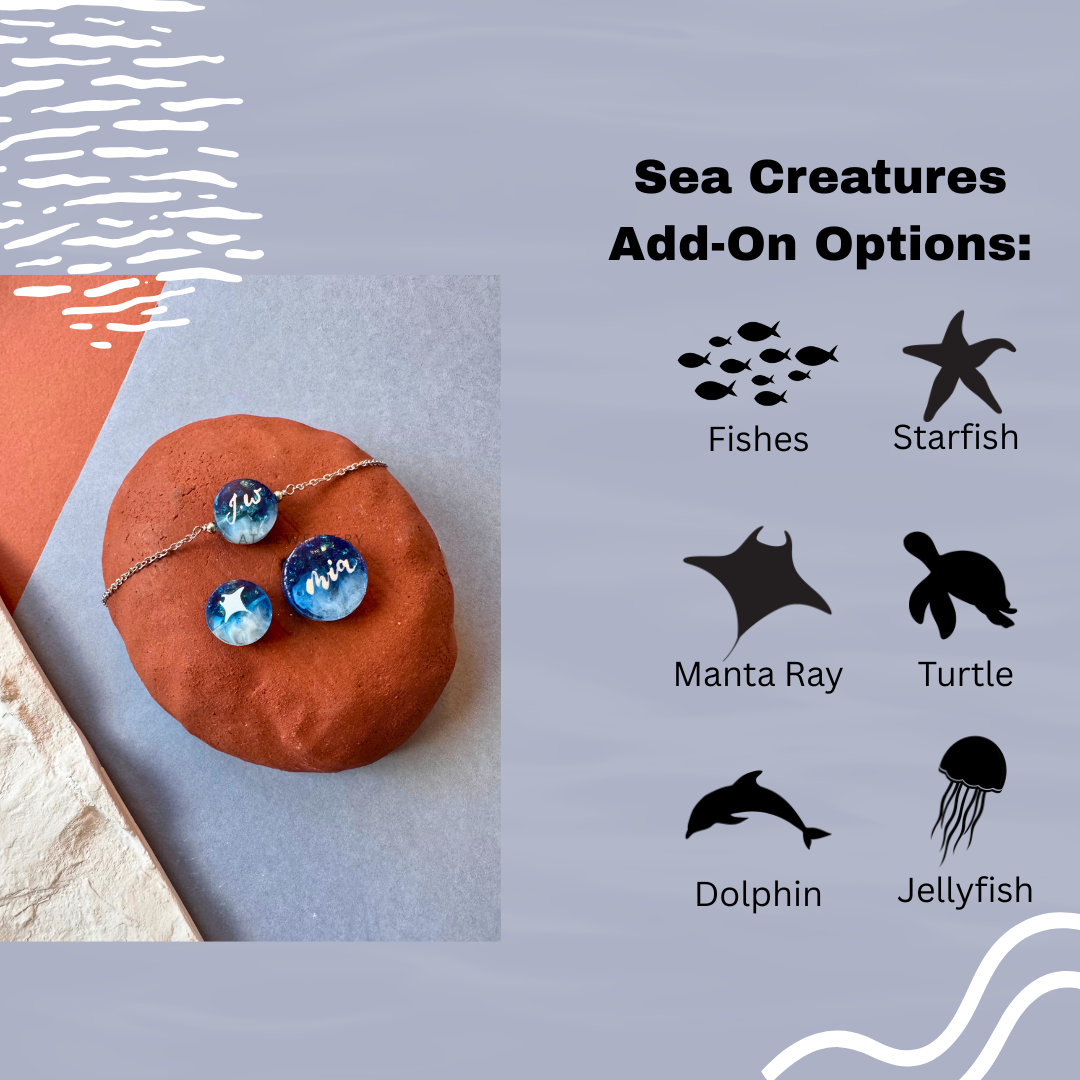 Custom Sea Creatures Add on Jewellery AT Jewellery