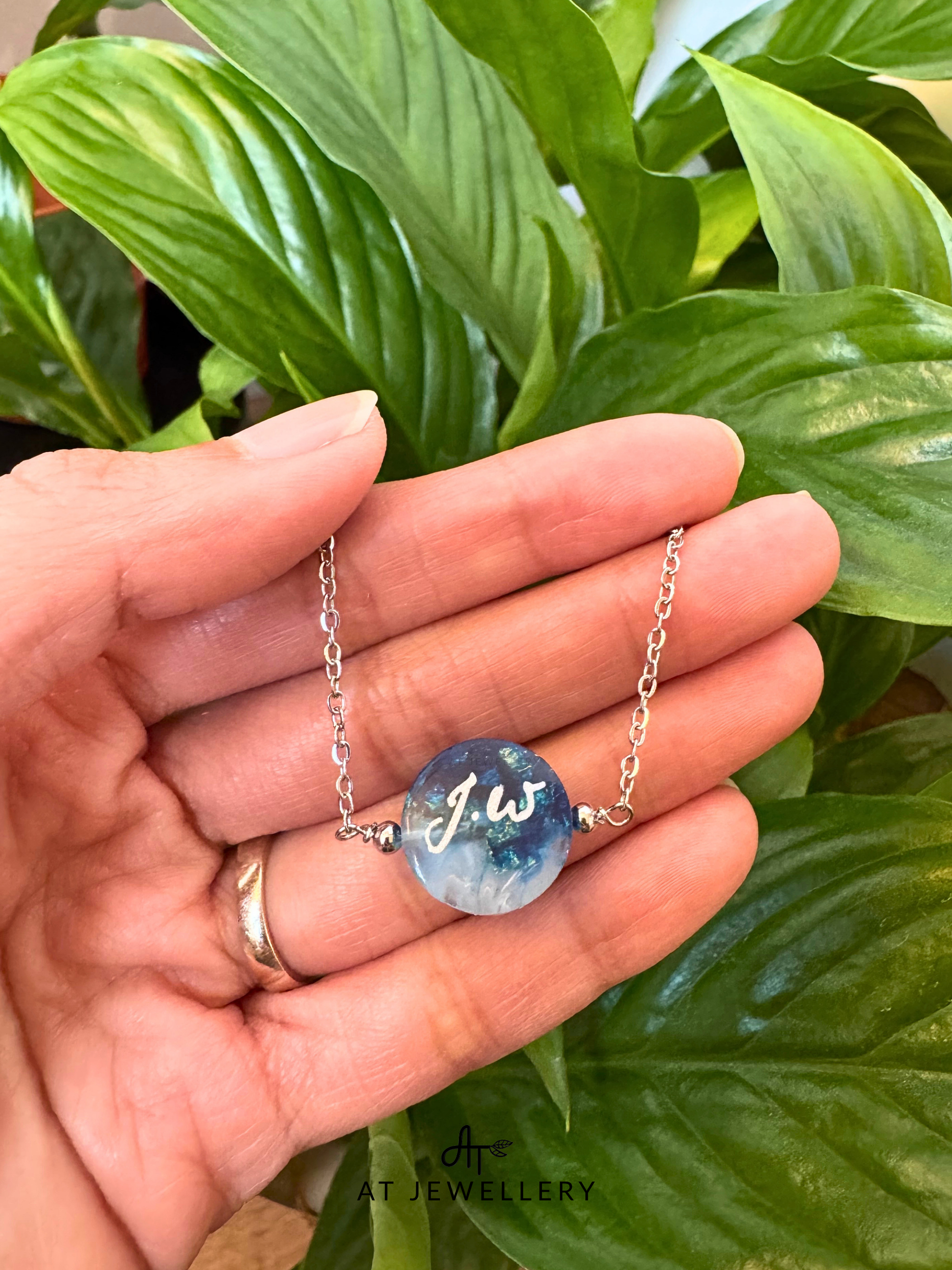 Personalised Ocean Jewellery with Name Initials